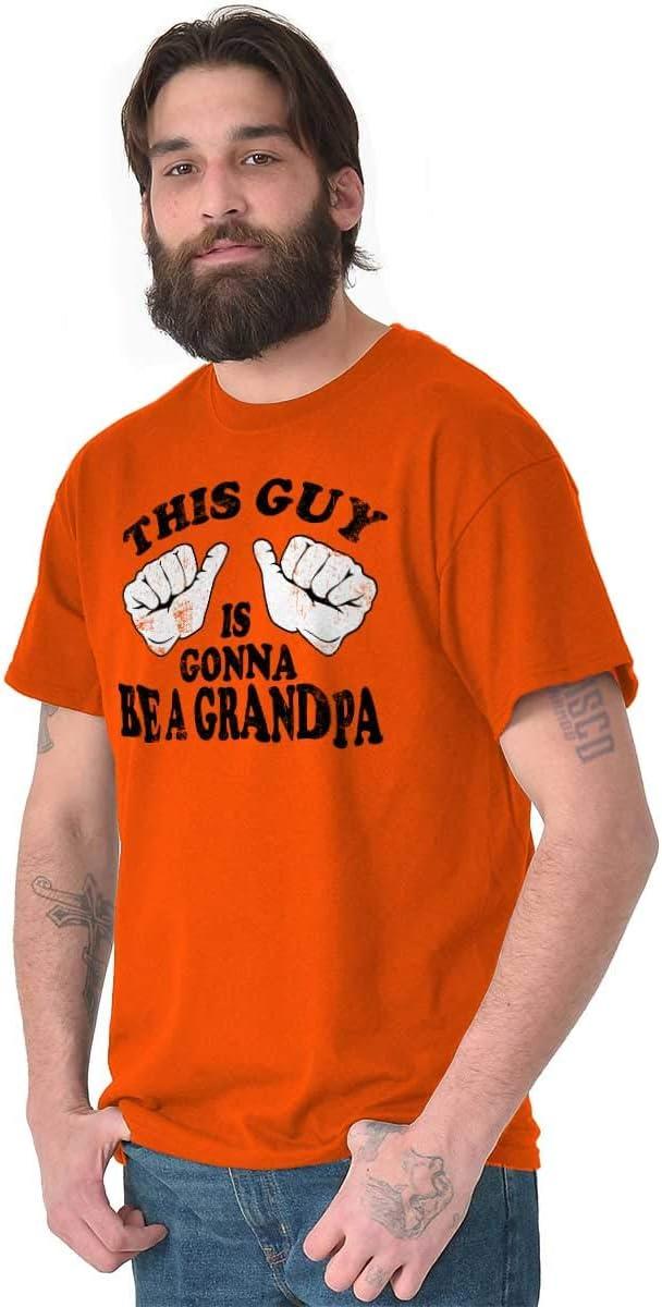 imageThis Guy Grandpa Baby Announcement Mens Graphic T Shirt TeesOrange