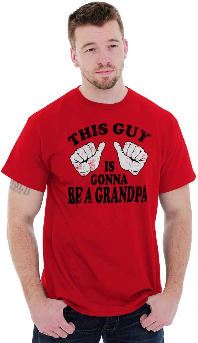 imageThis Guy Grandpa Baby Announcement Mens Graphic T Shirt TeesRed