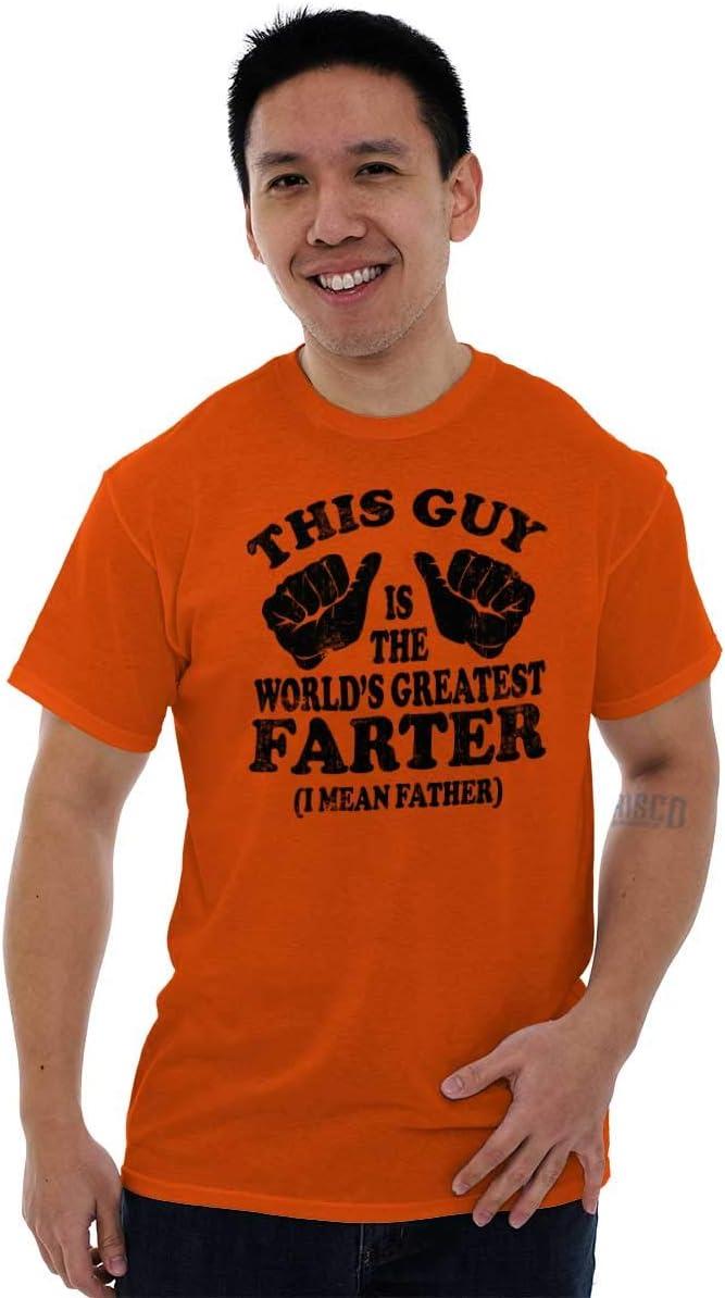 imageThis Guy Worlds Greatest Farter Funny Mens Graphic T Shirt TeesOrange