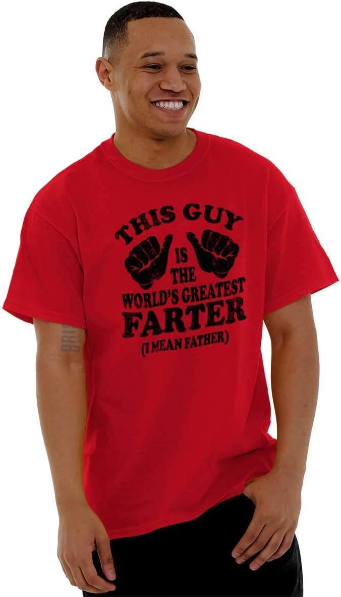 imageThis Guy Worlds Greatest Farter Funny Mens Graphic T Shirt TeesRed