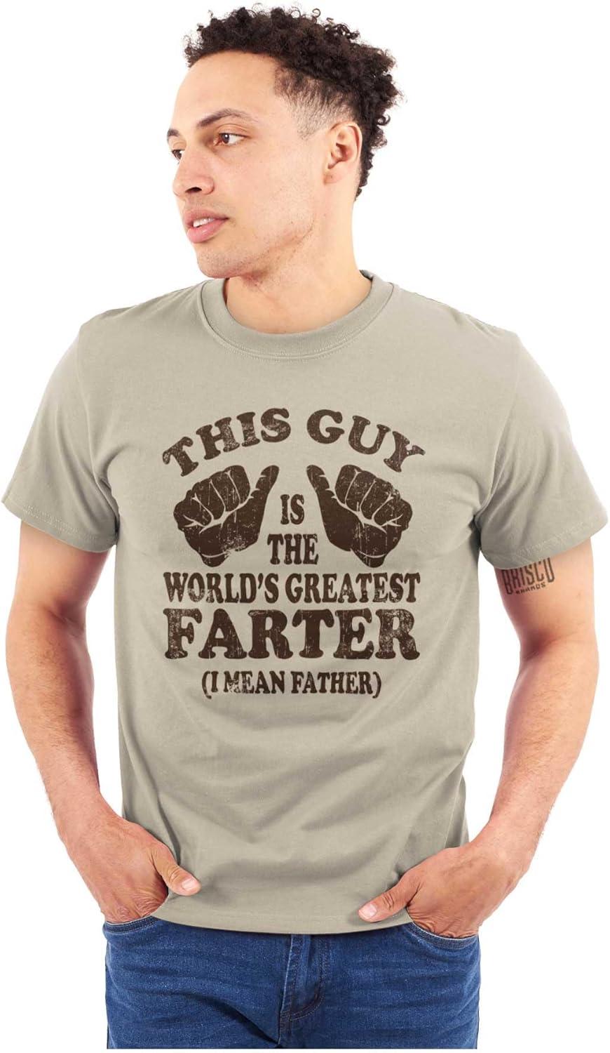 imageThis Guy Worlds Greatest Farter Funny Mens Graphic T Shirt TeesSand