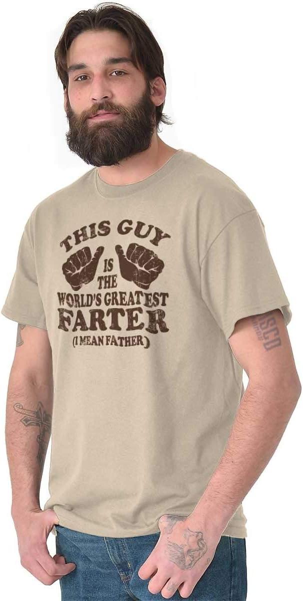 imageThis Guy Worlds Greatest Farter Funny Mens Graphic T Shirt TeesSand