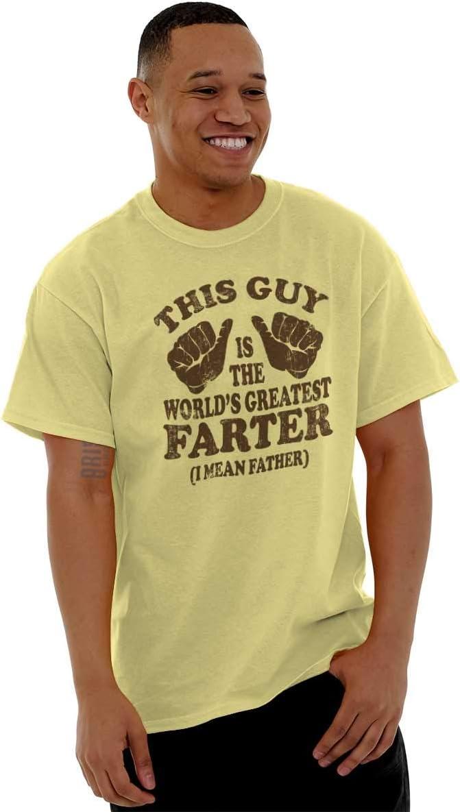 imageThis Guy Worlds Greatest Farter Funny Mens Graphic T Shirt TeesYellow Haze