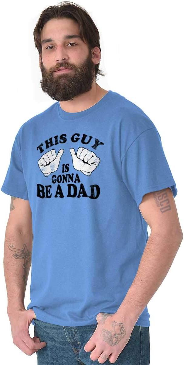 imageThis Guy is Gonna Be a Dad Expecting Mens Graphic T Shirt TeesCarolina Blue