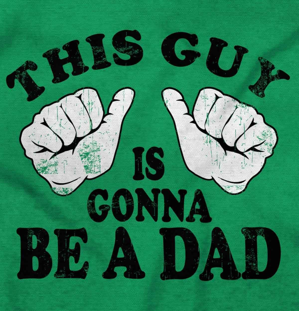 imageThis Guy is Gonna Be a Dad Expecting Mens Graphic T Shirt TeesIrish Green