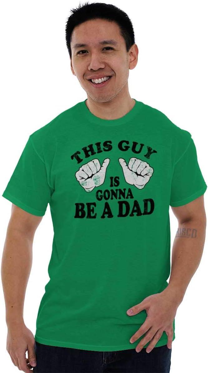 imageThis Guy is Gonna Be a Dad Expecting Mens Graphic T Shirt TeesIrish Green