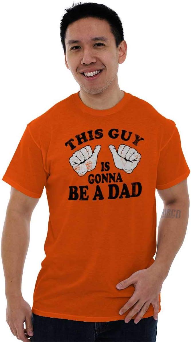imageThis Guy is Gonna Be a Dad Expecting Mens Graphic T Shirt TeesOrange
