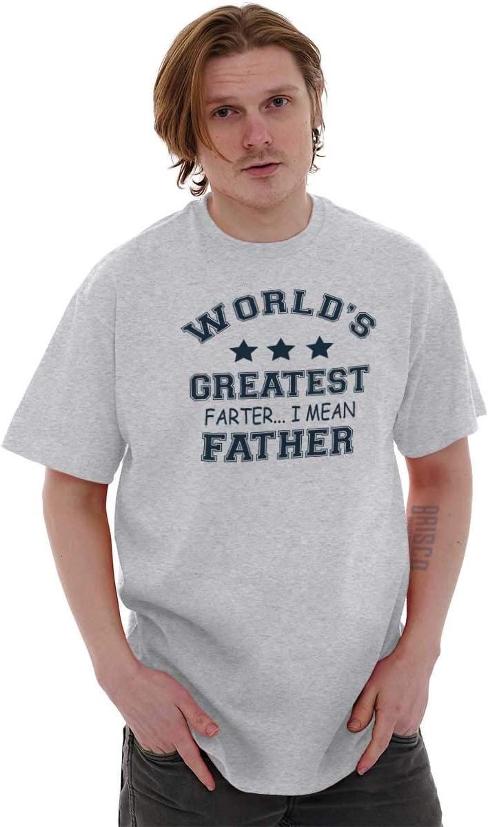 imageWorlds Greatest Farter Father Funny Mens Graphic T Shirt TeesAsh Grey