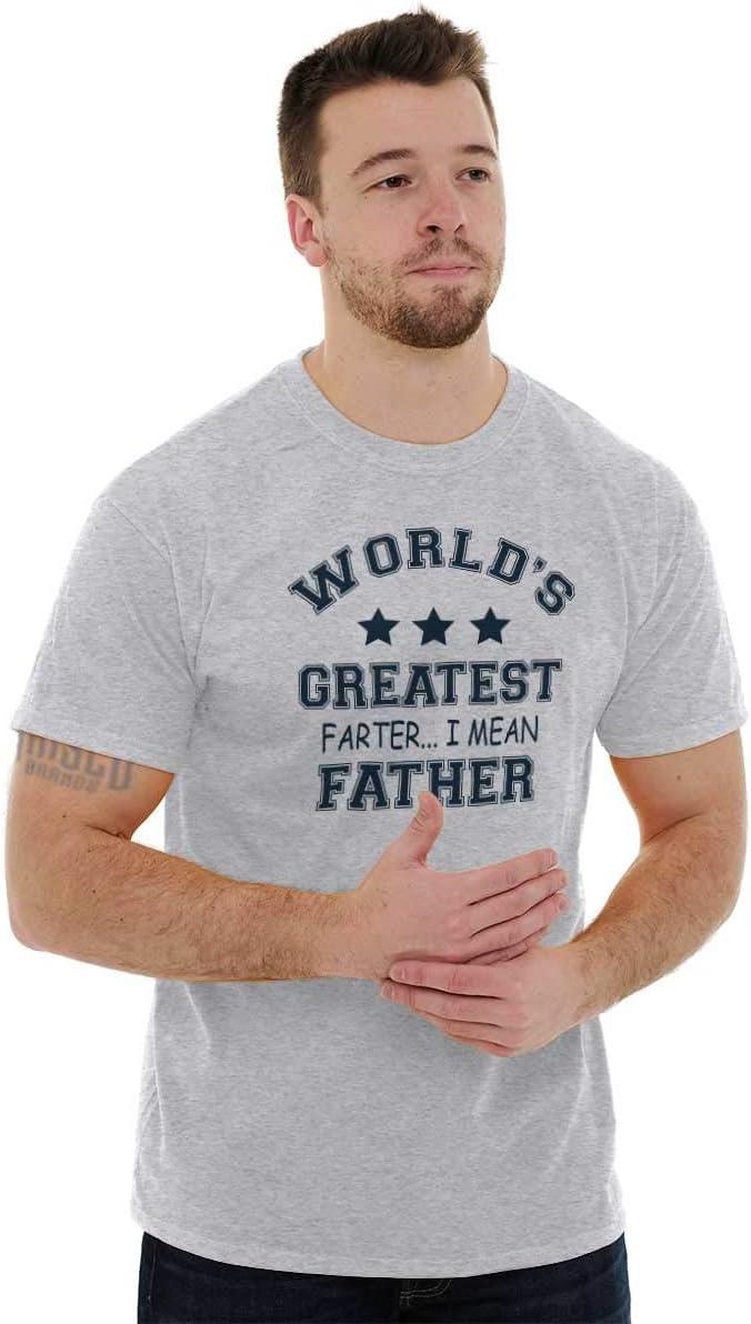 imageWorlds Greatest Farter Father Funny Mens Graphic T Shirt TeesAsh Grey