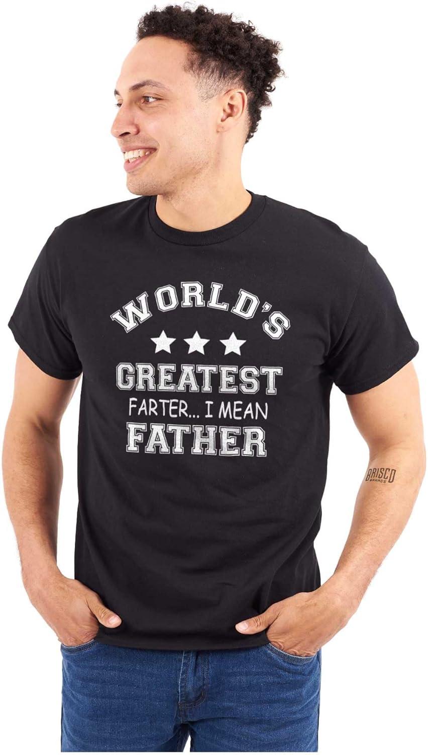 imageWorlds Greatest Farter Father Funny Mens Graphic T Shirt TeesBlack