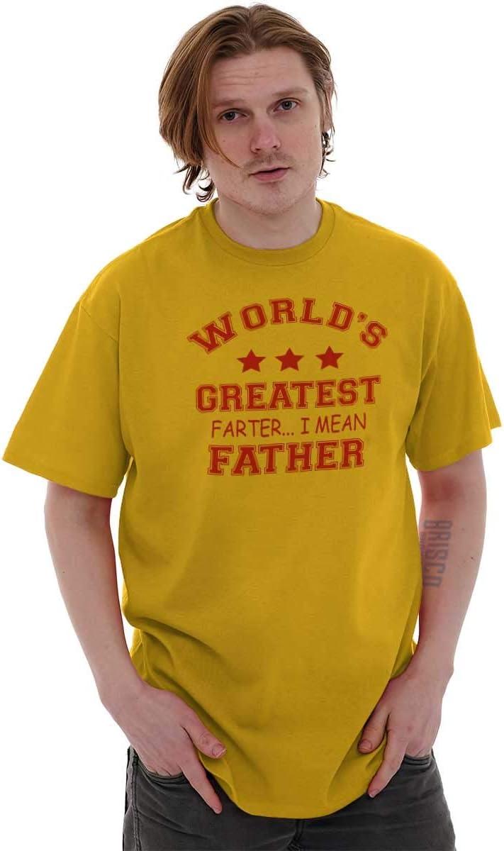 imageWorlds Greatest Farter Father Funny Mens Graphic T Shirt TeesGold