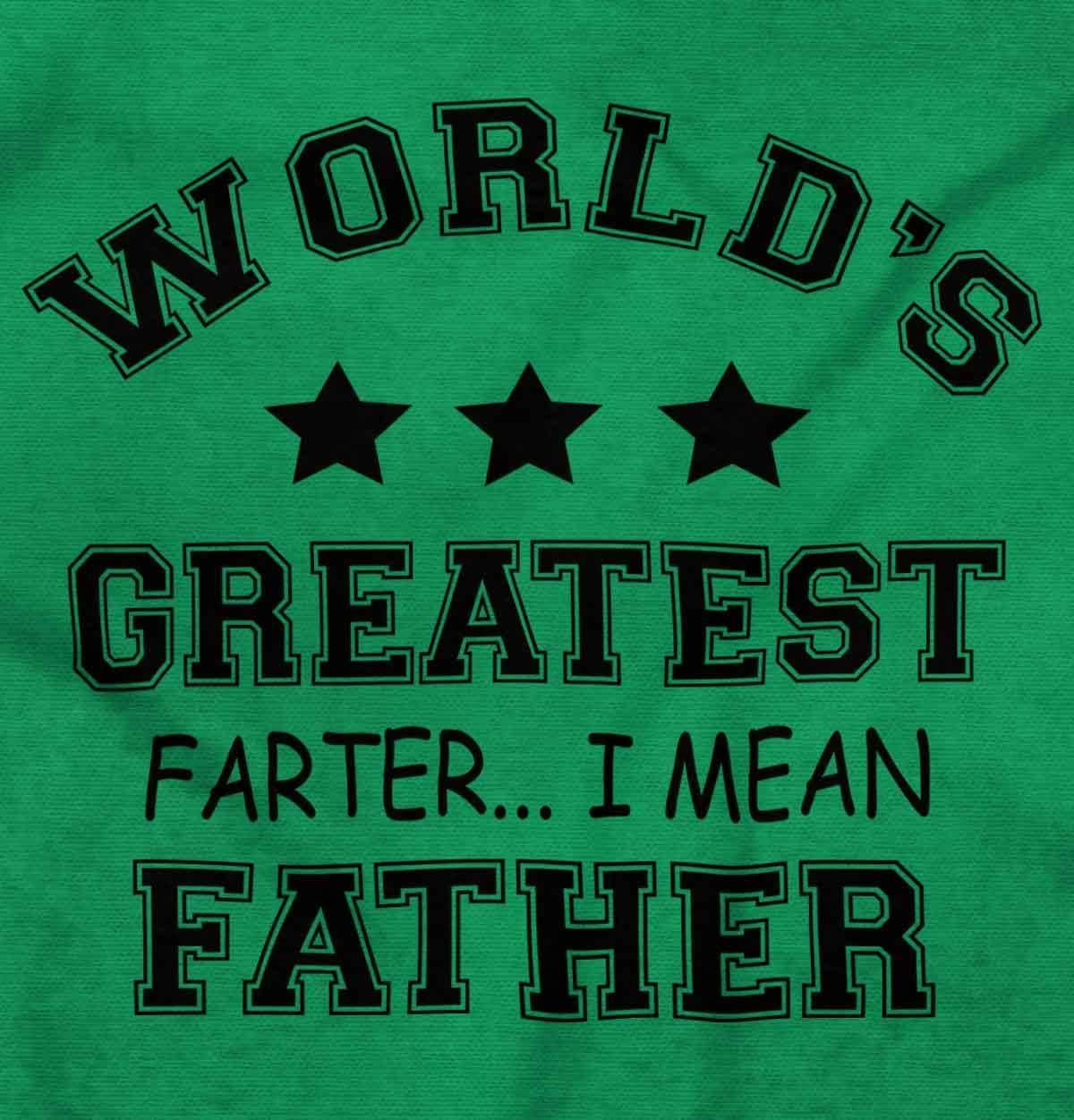 imageWorlds Greatest Farter Father Funny Mens Graphic T Shirt TeesIrish Green