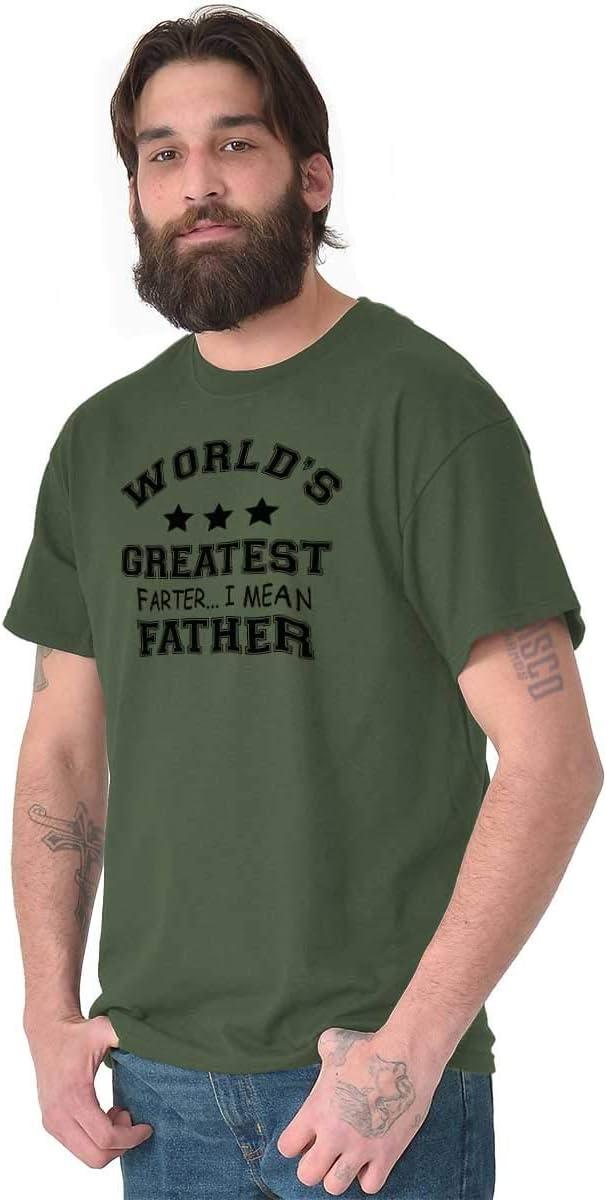 imageWorlds Greatest Farter Father Funny Mens Graphic T Shirt TeesMilitary Green