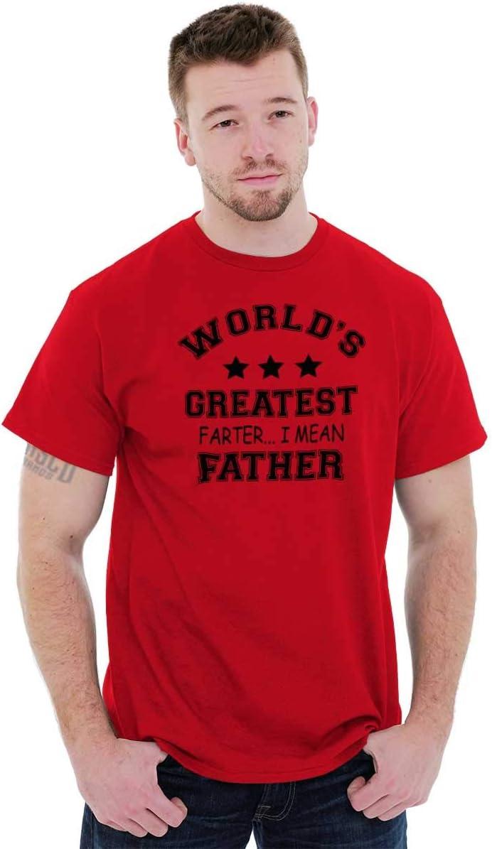 imageWorlds Greatest Farter Father Funny Mens Graphic T Shirt TeesRed
