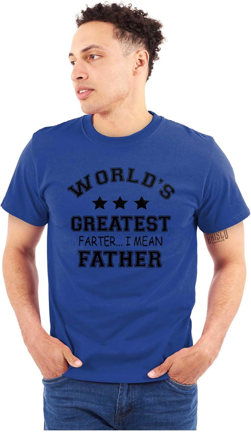 imageWorlds Greatest Farter Father Funny Mens Graphic T Shirt TeesRoyal