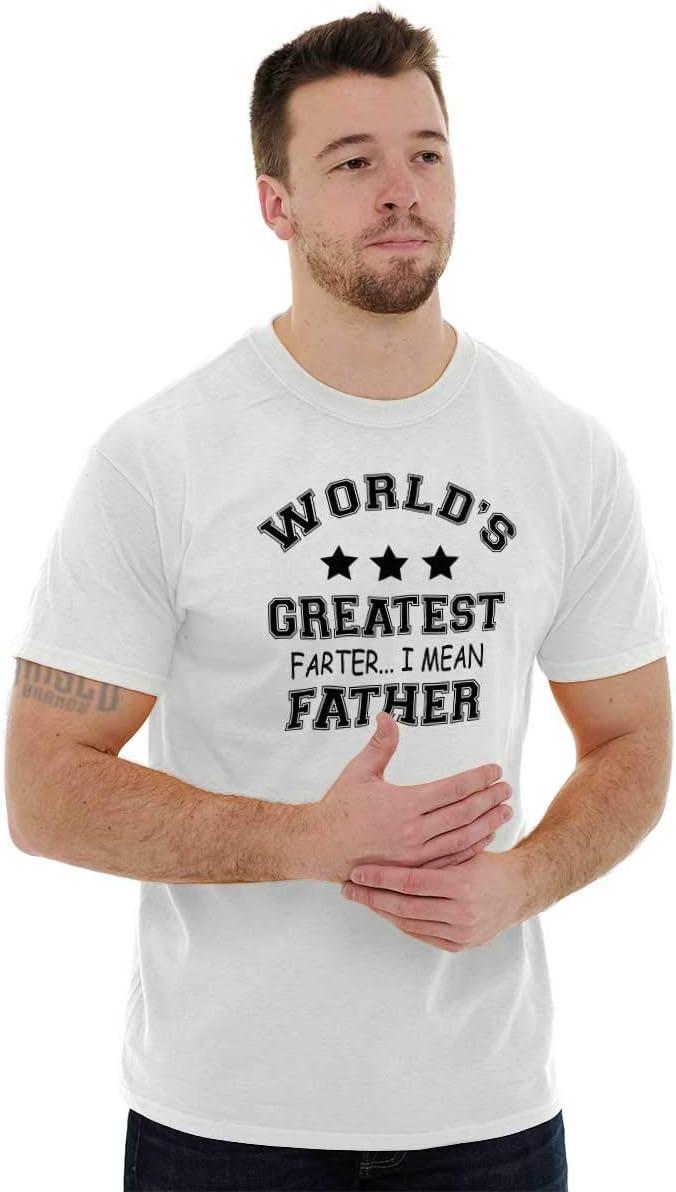 imageWorlds Greatest Farter Father Funny Mens Graphic T Shirt TeesWhite