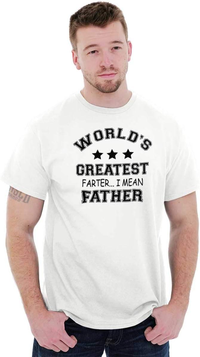 imageWorlds Greatest Farter Father Funny Mens Graphic T Shirt TeesWhite