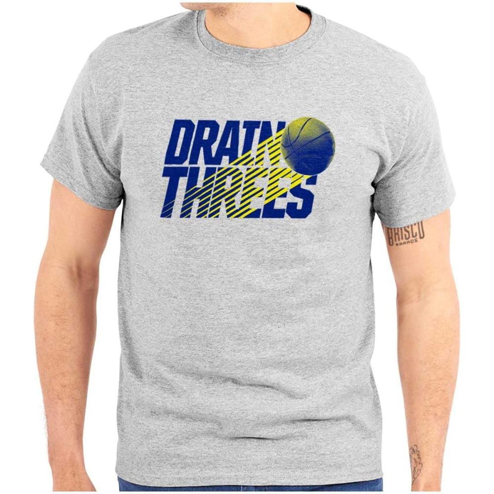 imageBasketball Drain Three Pointers Mens Graphic T Shirt TeesSport Grey