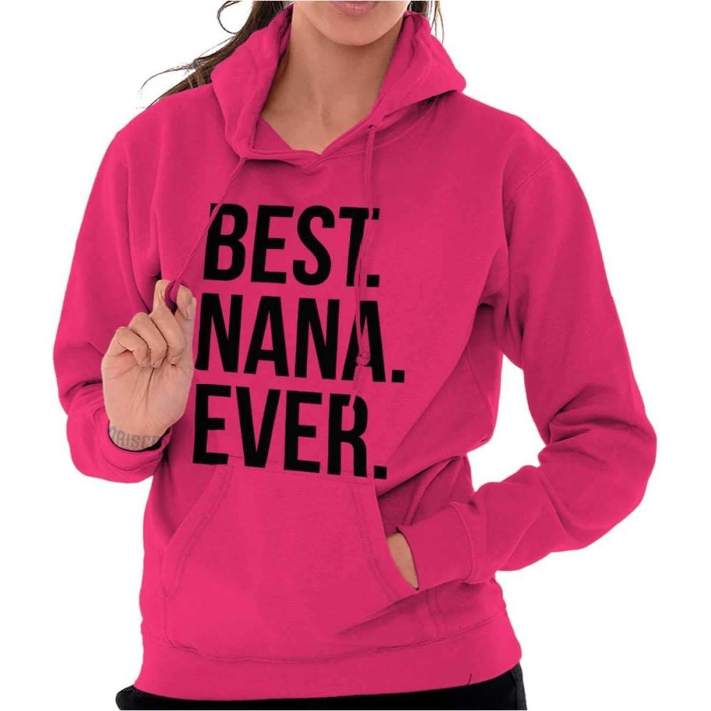 imageBest Nana Ever Grandmother Grandma Hoodie Sweatshirt WomenHeliconia