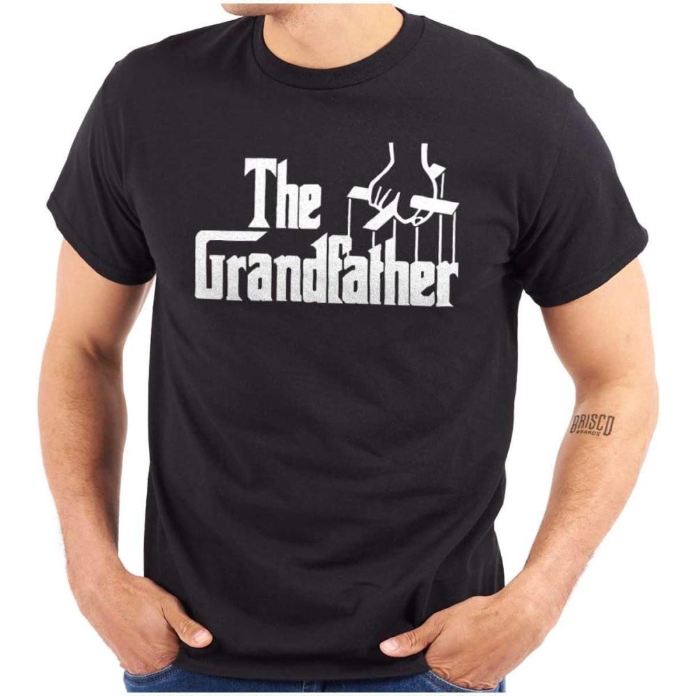 imageBrisco Brands Grandfather Italian Mafia Puppet Mens Graphic T Shirt TeesBlack