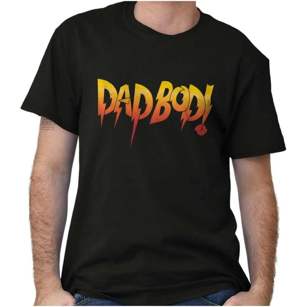 imageDad BOD Funny Fathers Day Gym Workout Mens Graphic T Shirt TeesBlack