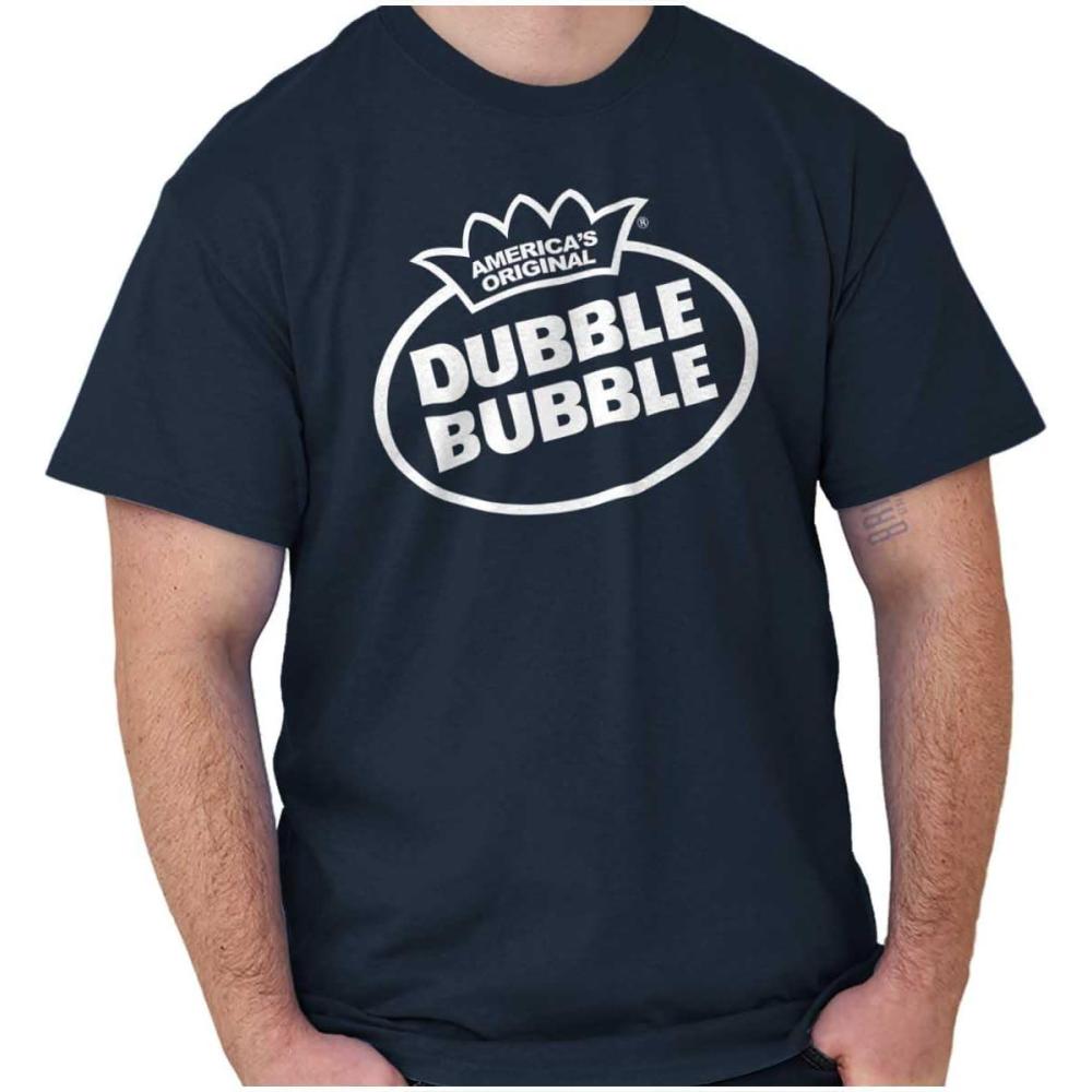 imageOriginal Dubble Bubble Brand Logo Graphic T Shirt Men or WomenHeather Navy