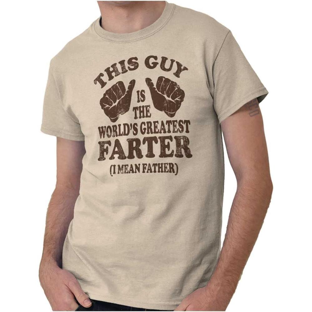imageThis Guy Worlds Greatest Farter Funny Mens Graphic T Shirt TeesSand