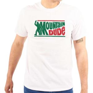 Mountain Dude Monster in The Woods Graphic T Shirt Men or Women(White)