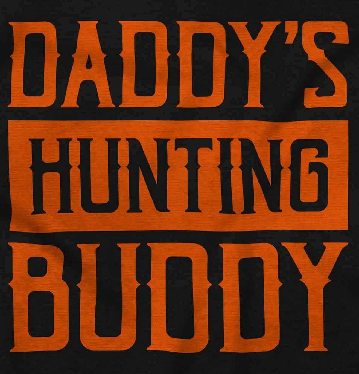 imageBrisco Brands Daddys Hunting Buddy Hunters Kiddo Baby Romper Boys or GirlsBlack