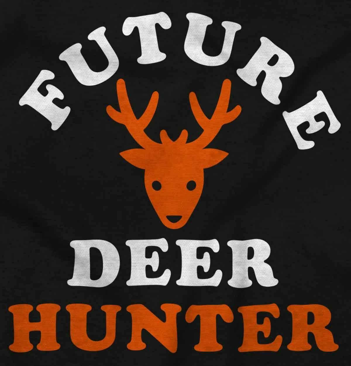 imageBrisco Brands Future Deer Hunter Buck Hunting Baby Bodysuit Jumper BoysBlack