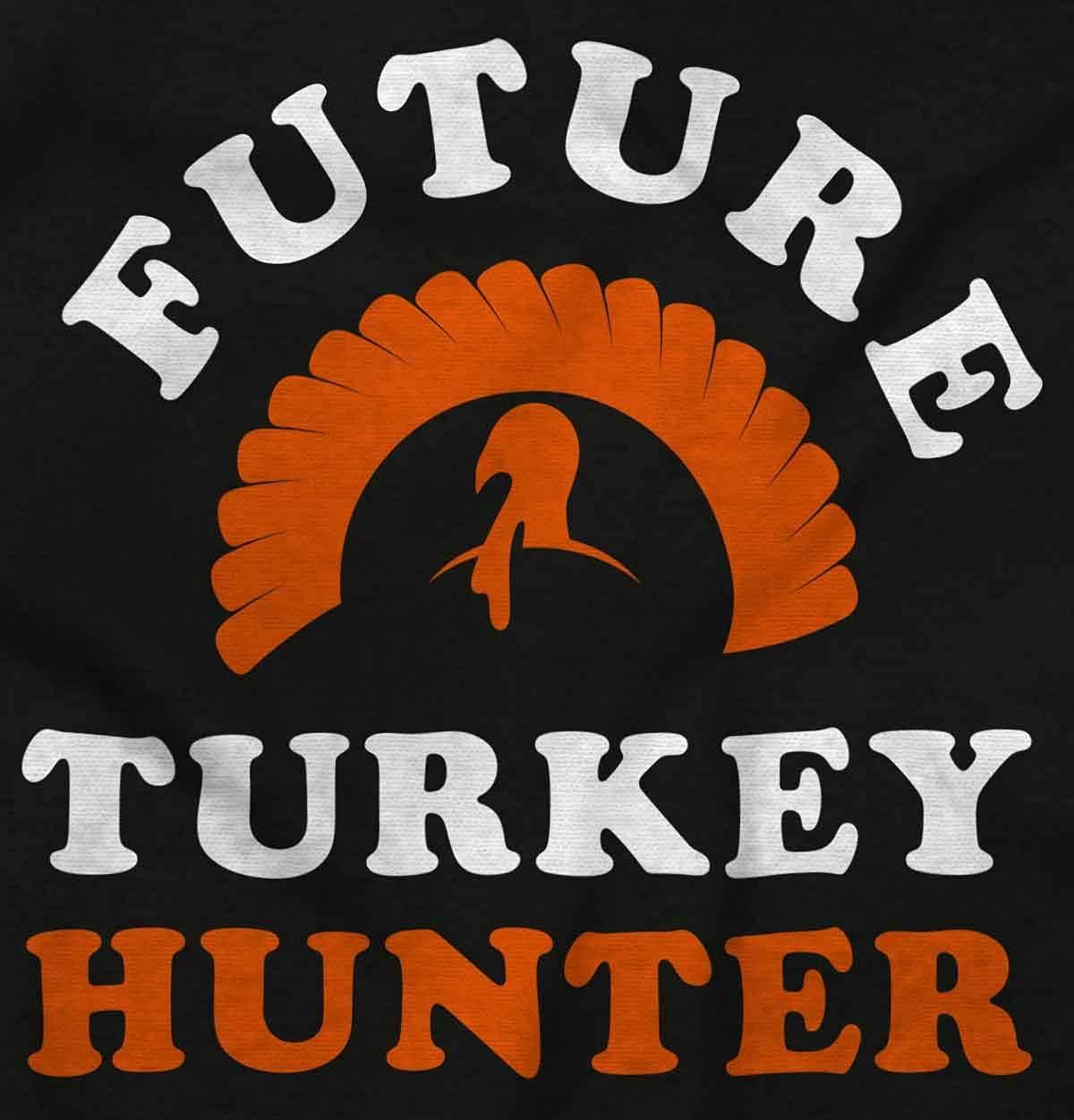 imageBrisco Brands Future Hunter Cute Hunting Family Baby Romper Boys or GirlsBlack