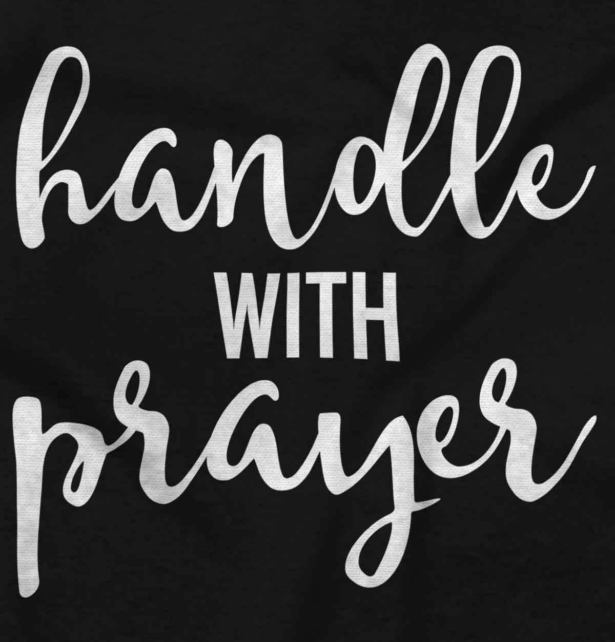 imageBrisco Brands Handle Prayer Christian Religious Baby Bodysuit Jumper GirlsBlack