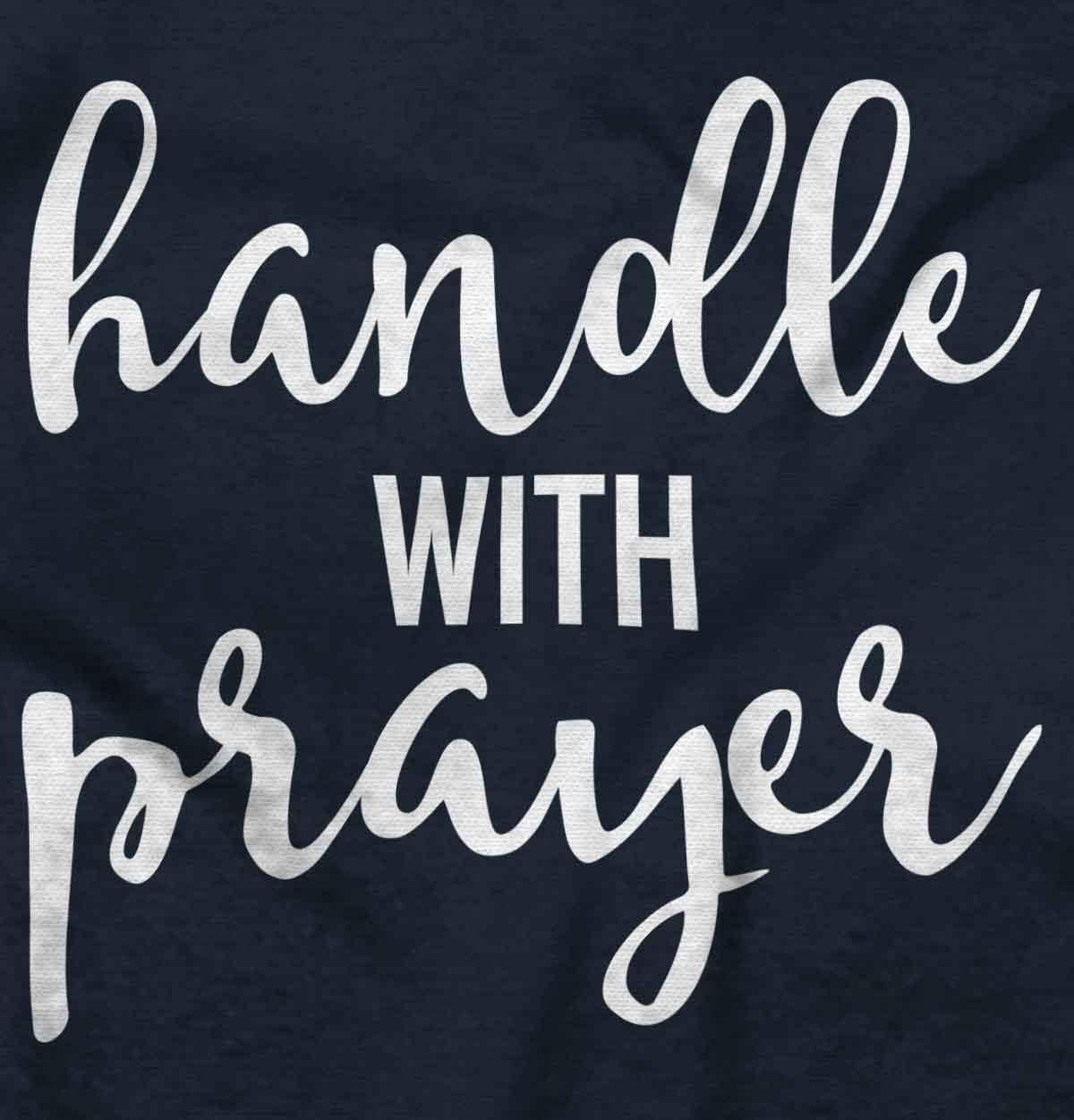 imageBrisco Brands Handle Prayer Christian Religious Baby Bodysuit Jumper GirlsNavy
