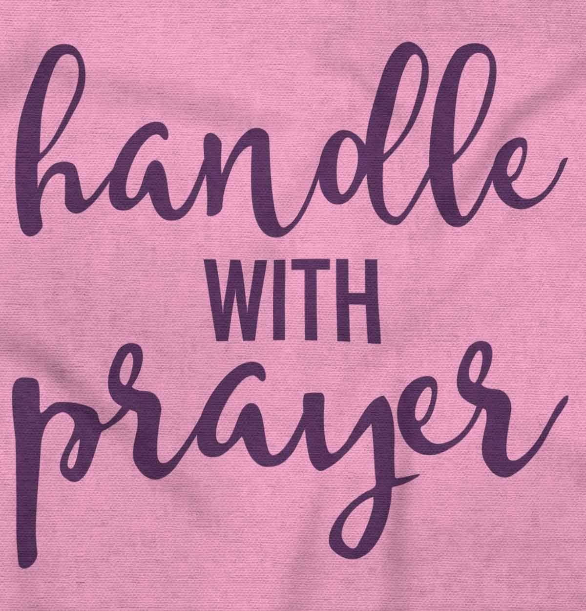 imageBrisco Brands Handle Prayer Christian Religious Baby Bodysuit Jumper GirlsPink