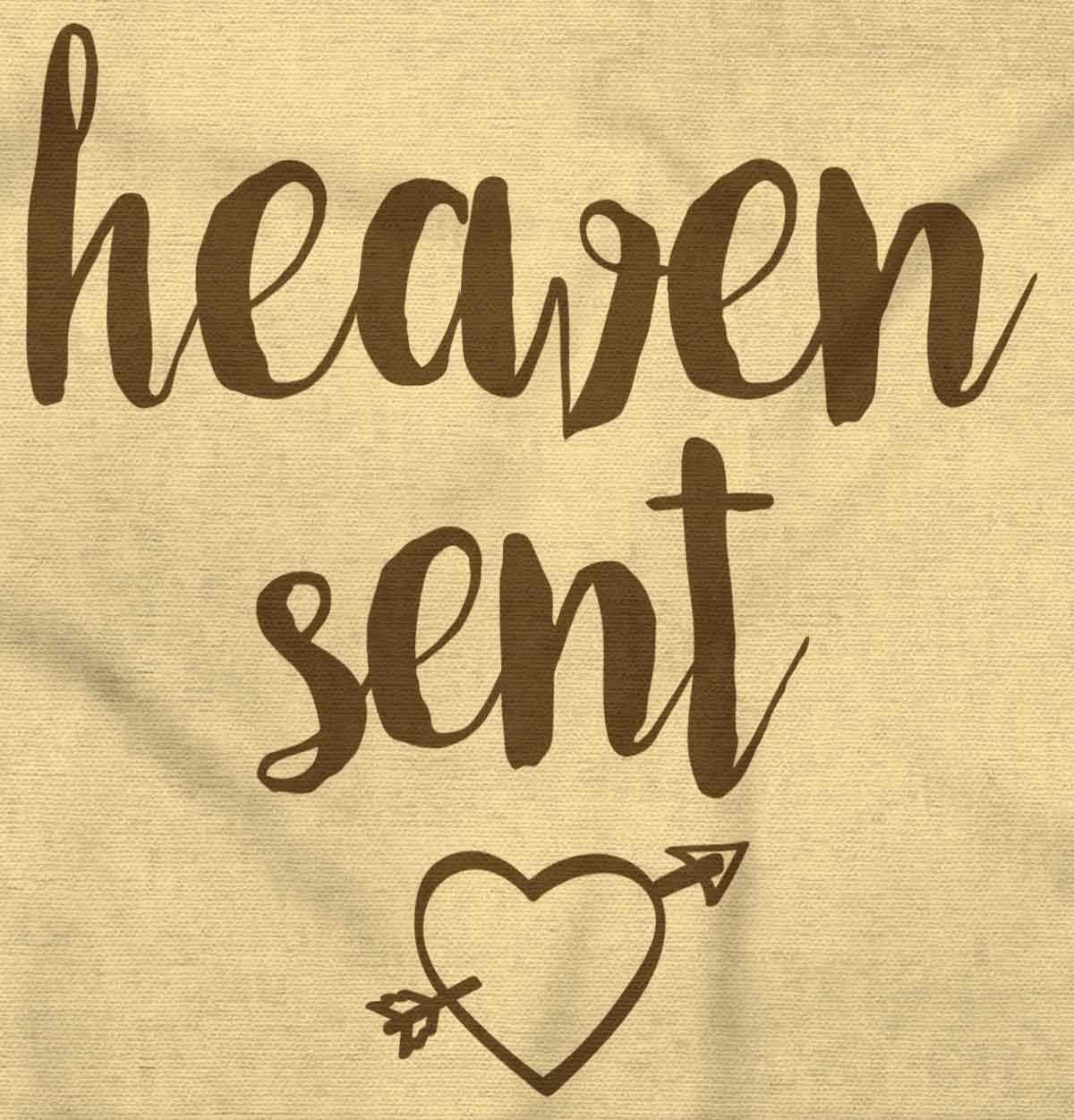 imageBrisco Brands Heaven Sent Christian Religious Baby Bodysuit Jumper GirlsBanana
