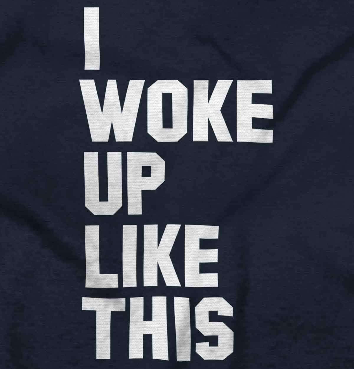 imageBrisco Brands I Woke Up Like This Sleepy Naptime Baby Romper Boys or GirlsNavy