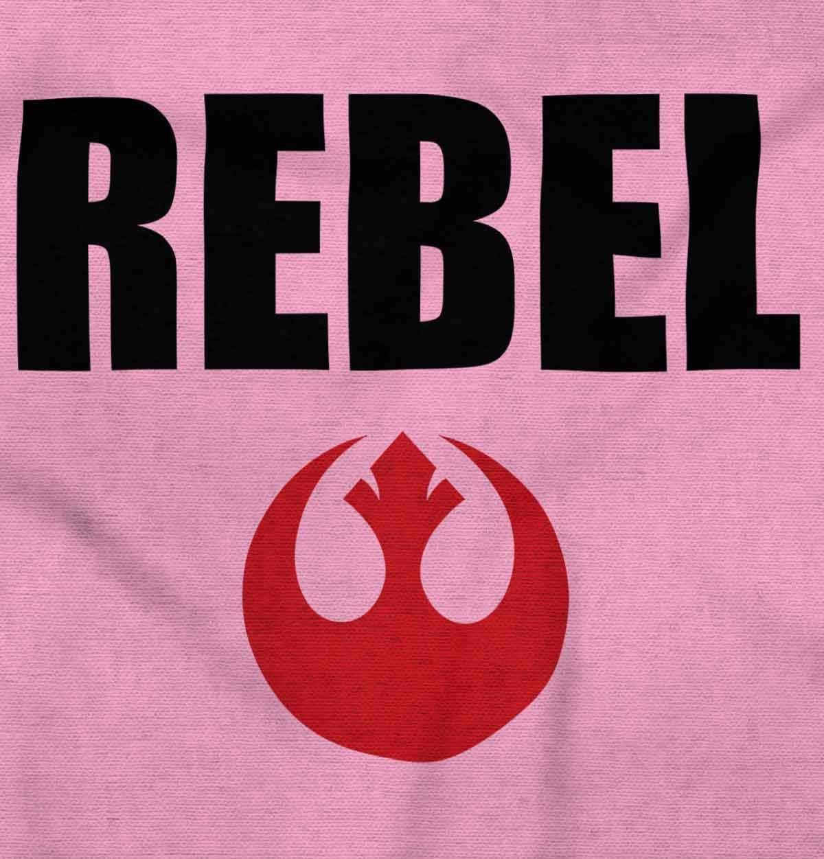 imageBrisco Brands Rebel Dark Galaxy Retro Scifi Nerd Baby Romper Boys or GirlsPink