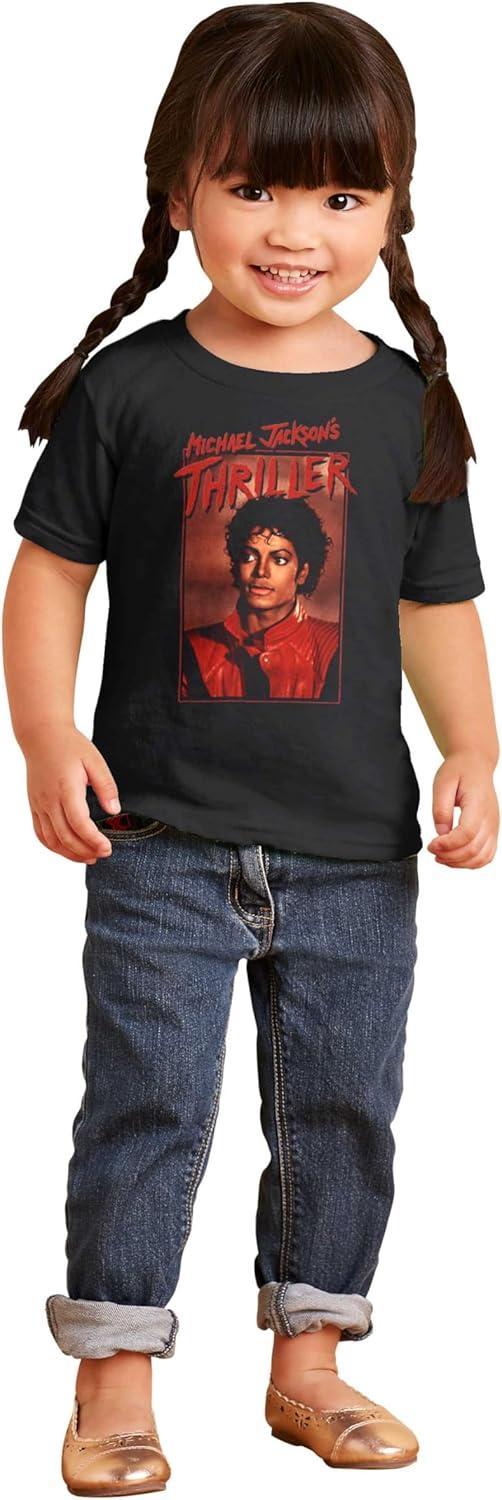 imageMichael Jackson Thriller Music Video Toddler Baby Graphic T ShirtBlack