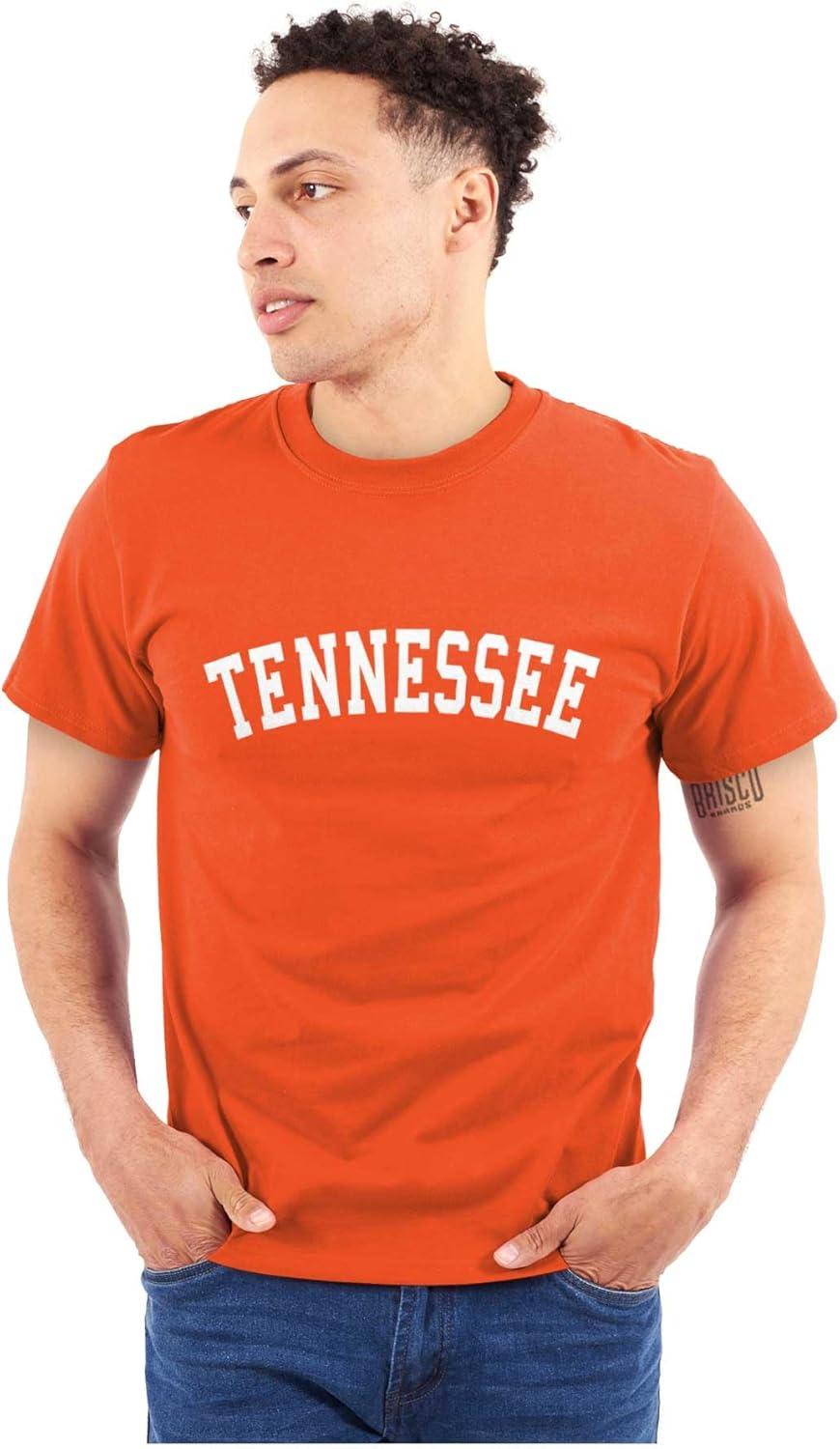 imageTennessee Simple Traditional Classic Graphic T Shirt Men or WomenOrange