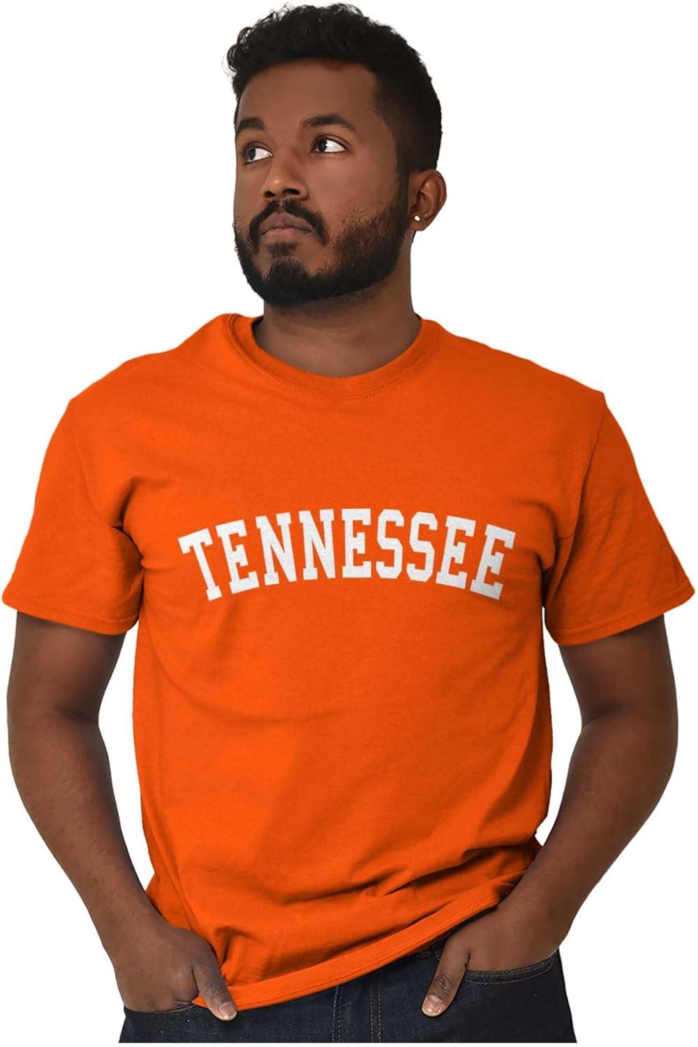 imageTennessee Simple Traditional Classic Graphic T Shirt Men or WomenTennessee Orange