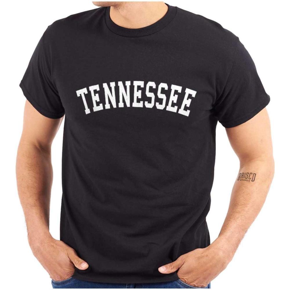 imageTennessee Simple Traditional Classic Graphic T Shirt Men or WomenBlack