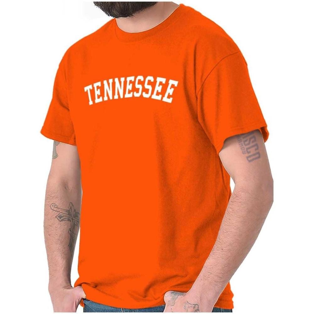 imageTennessee Simple Traditional Classic Graphic T Shirt Men or WomenTennessee Orange
