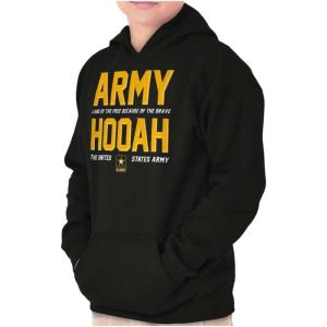 Brisco Brands US Army Land of the Free Pride Youth Hoodie Boy Girl