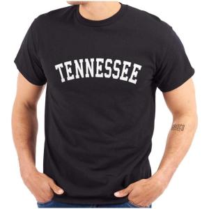 Tennessee Simple Traditional Classic Graphic T Shirt Men or Women(Black)