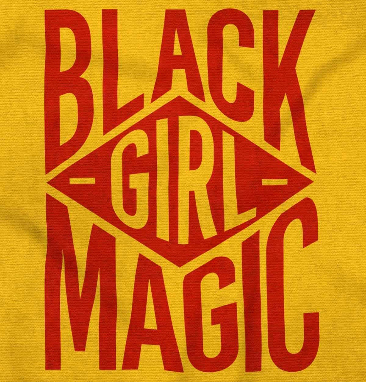 imageBlack Girl Magic Melanin Queen Womens Graphic T Shirt TeesGold