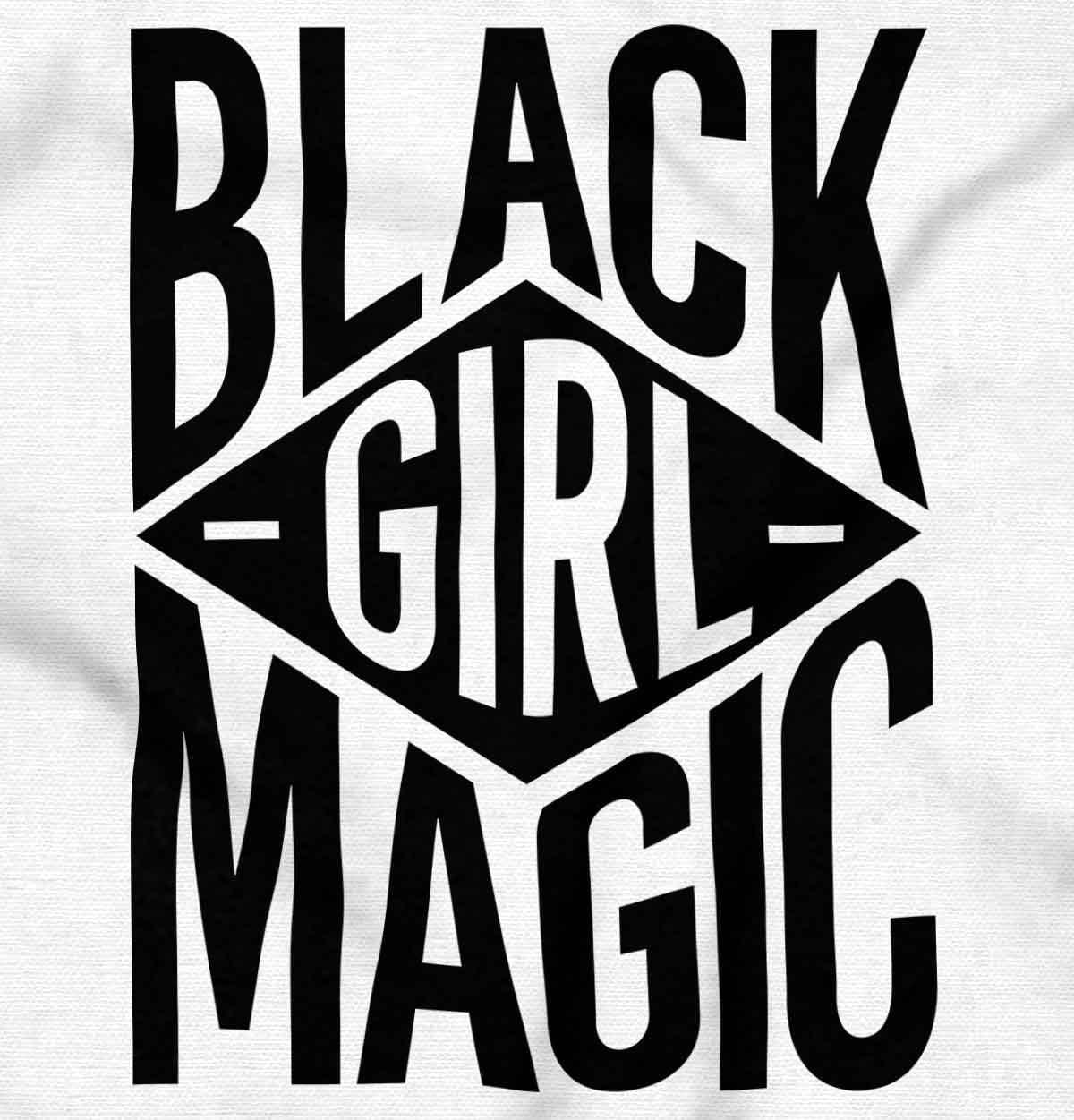 imageBlack Girl Magic Melanin Queen Womens Graphic T Shirt TeesWhite