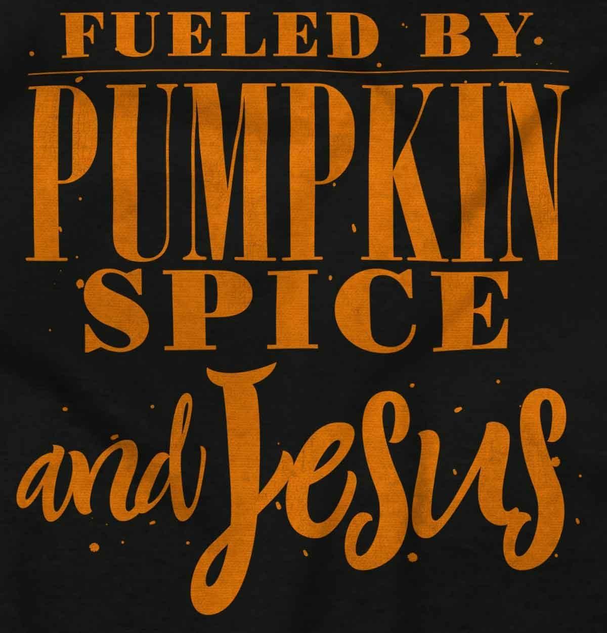 imageBrisco Brands Fueled by PSL and Jesus Cute Fall Zip Hoodie Sweatshirt Women