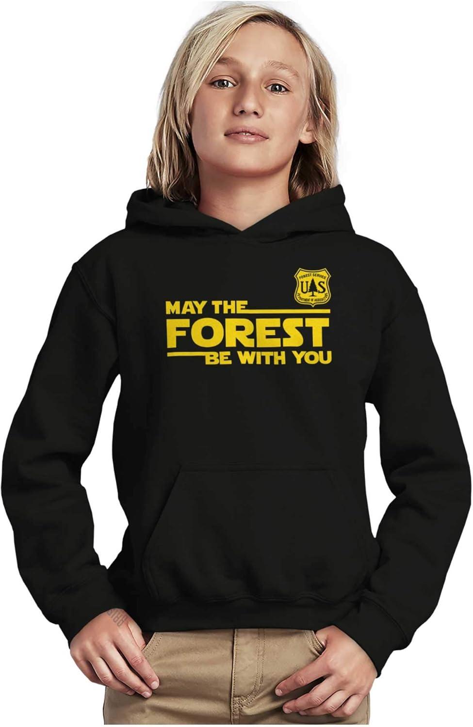 imageBrisco Brands USA May The Park Forest Be With You Youth Hoodie Boy Girl