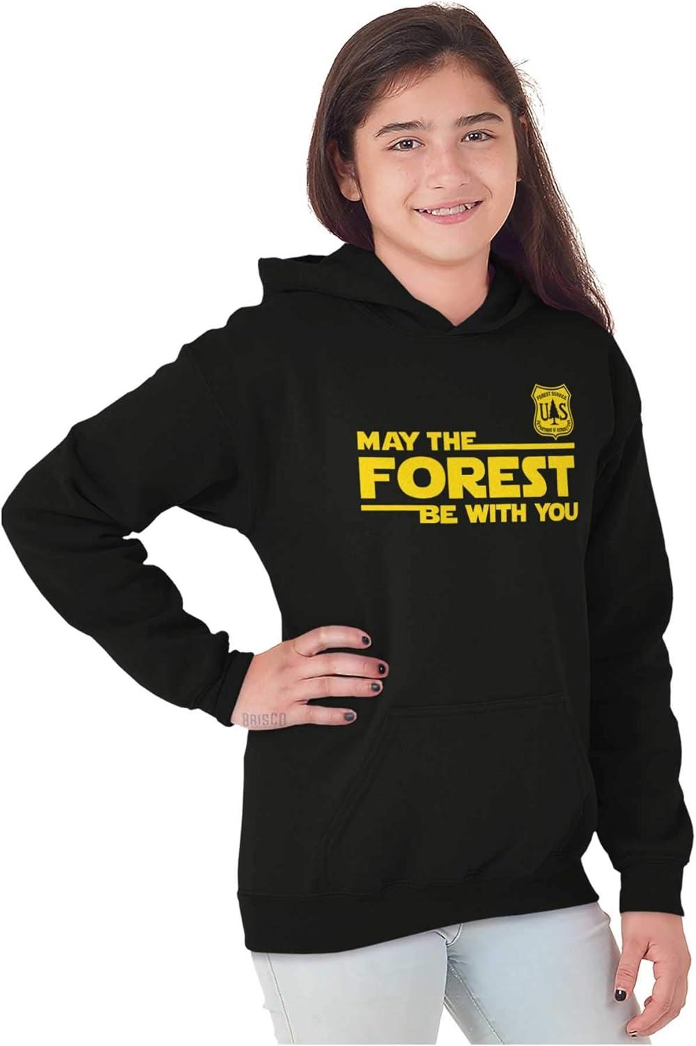 imageBrisco Brands USA May The Park Forest Be With You Youth Hoodie Boy Girl