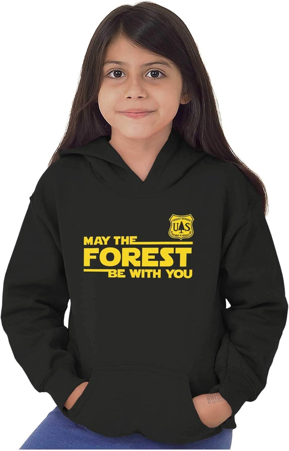 imageBrisco Brands USA May The Park Forest Be With You Youth Hoodie Boy Girl
